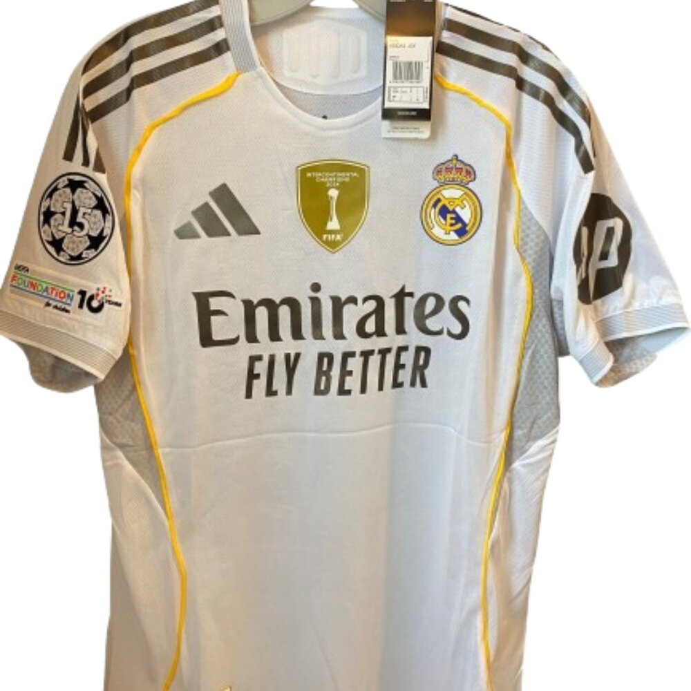 Y2K Real Madrid Third Jersey 2025/26 MBAPPE #10 Blockcore Football Shirt Men’s L